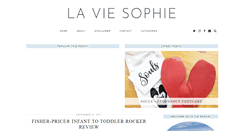 Desktop Screenshot of laviesophie.com